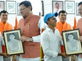 उत्तराखंड के इस लड़के ने बनाई बेहतरीन तस्वीर, देख कर खुश हुए सीएम
