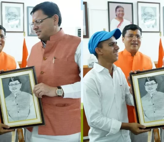 उत्तराखंड के इस लड़के ने बनाई बेहतरीन तस्वीर, देख कर खुश हुए सीएम