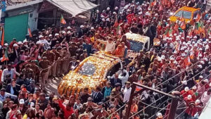 CM DHAMI Dehradun Road show