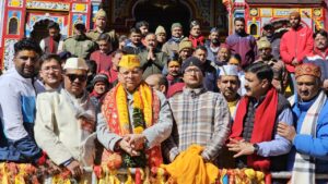 CM Dhami Visit Badrinath 