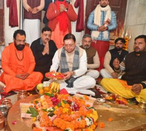 CM Photo 06 dt. 15 December, 2025 Daksheshwar Mahadev Temple