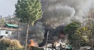  Jyotirmath army camp fire